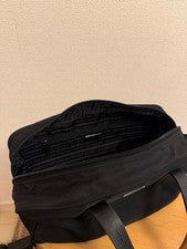 PRADA Nylon Mini Boston Bag Y2K Logo Plate #QY30TR