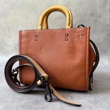 COACH Rogue 17 Color Block BROWN #QY7Y3I