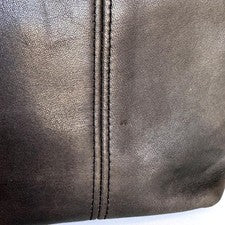 Leather repair finish OLD COACH 4130 shoulder bag, black #QYKDSQ