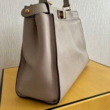 FENDI PEEK A BOO Grey Medium #QY4RB3