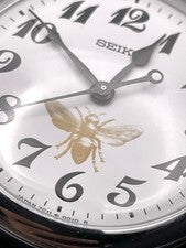 Hard to Find Item: SEIKO Railway Watch featuring the bee emblem motif of the for #QYJAXZ