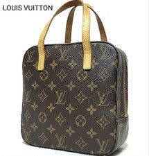 LOUIS VUITTON 2-way handbag, Spontini Monogram, M47500 Brown #QY8618