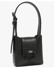 Salvatore Ferragamo Trifoglio Mini Bag with Gancini Design #QYGI5A