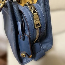 COACH handbag, blue #QY1JF0