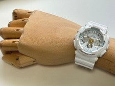 Big G G-SHOCK Rubber Collection 2012 White Gold Digital-Analog #QYABEY