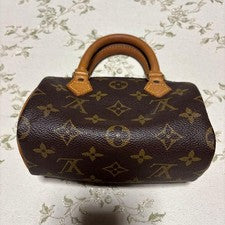 LOUIS VUITTON Monogram Mini Speedy Handbag #QY38D9