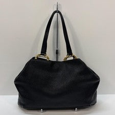 Miu Miu 5BG002 Madras Black Tote with Pouch MBZ954