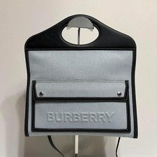 BURBERRY Shoulder Bag, Canvas Clutch, 2-Way #QY91VA