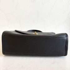 OLD COACH Shoulder Bag, Turnlock, 2-way, Black #QY1IKR