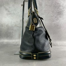 LOUIS VUITTON Lockit PM Suhali M91888 Handbag Black #QYDZ3D
