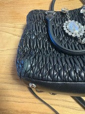 Miu Miu Crystal Nappa Leather Bag #QYIOW3