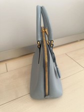 PRADA Leather Handbag, Light Blue #QYL0FK