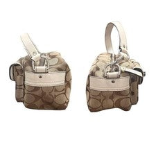 COACH Legacy Mini Satchel Bag turn lock, 】 #QY388A