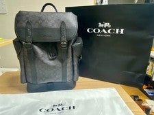 COACH men's backpack black #QYFNN4