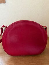 COACH Old Coach Shoulder Bag Red #QY7AY2