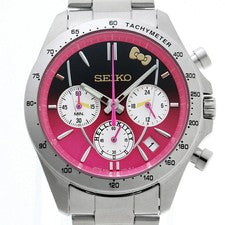 Seiko / SEIKO Chronograph. Hello Kitty 500 Series Shinkansen. 25th Anniv #QYESNX