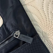 miu miu shoulder bag black