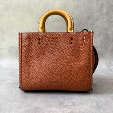 COACH Rogue 17 Color Block BROWN #QY7Y3I