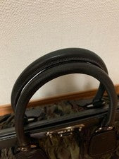 PRADA camouflage pattern Leather Women #QYAJ5X