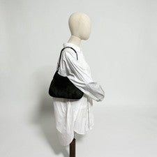 Coach Green Calf Hair Modern Classic One-Shoulder Bag y2k #QY73C2