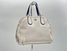 COACH Satchel Handbag, Perforated Leather #QYKL1Q