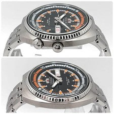 Orient Neo Classic Sports Day-Date watch, with extra links, wound. #QY2L3V