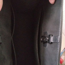 Louis Vuitton Lockme Tote PM Black #QY9841
