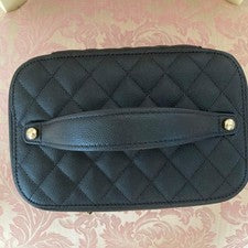 CHANEL Classic Vanity Bag in Caviar Skin Black #QY7JFH