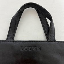 Classic LOEWE calfskin leopard print tote bag #QY08HO