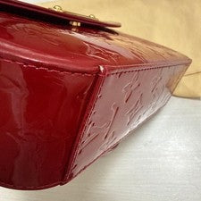 Louis Vuitton red Vernis handbag #QYKL8D