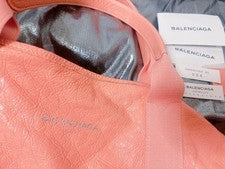 BALENCIAGA NAVY CABAS (Pink) #QY13F1