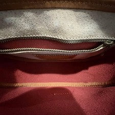 COACH Old Coach Leather Shoulder Bag, Red #QY2LIM