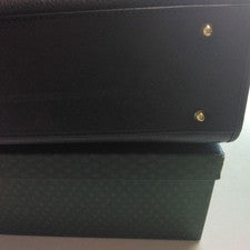 GUCCI handbag, black leather Women #QYBUCI
