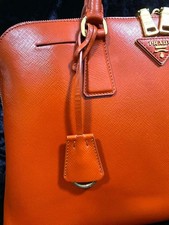 PRADA Promenade Vernis Arancio Orange BL0812 #QYCWW8