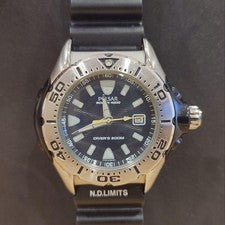 SEIKO PULSAR Solar Diver 200m Water Resistant, Stored in a Dehumidifying #QY903C