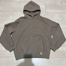 Louis Vuitton Wool Cashmere Double Face Hoodie Brown S Pre-Owned
