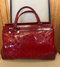 Gucci red enamel bag GUCCI #QY09NF