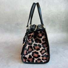 Y2K COACH Harako Leopard 2way Bag #QY7AY4