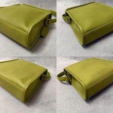 Hard to Find Green Old Coach Geometric Bag Y2K #QY25UH