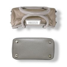 Maison Margiela handbag 5AC 3 pockets S56WD0071 Gray #QY3HA3