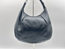 Y2KCOACH Poppy Leather Shoulder Bag, Black #QY0813
