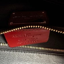Salvatore Ferragamo Patent Leather Shoulder Bag #QY7R8L