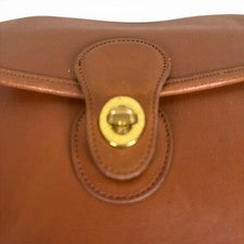 Old Coach USA-made Leather Classic Turnlock Gold Hardware #QYJ33O