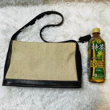 COACH Canvas Shoulder Bag, Beige, A9X6124 #QYKDLA