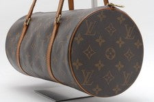 LOUIS VUITTON Monogram Papillon Handbag Brown #QY5TU1