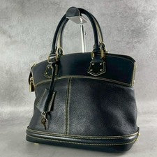 LOUIS VUITTON Lockit PM Suhali M91888 Handbag Black #QYDZ3D