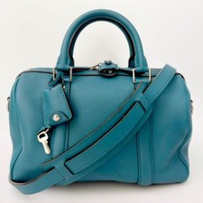 LOUIS VUITTON Parnassea Blue BB 2-Way Boston Bag #QYFA2K