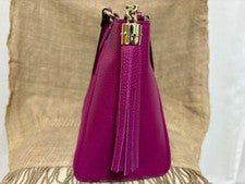 GUCCI handbag, pink, with tassel. #QY1XRU