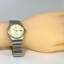 1981 Seiko Spirit Dress Watch with Date Display #QYC082