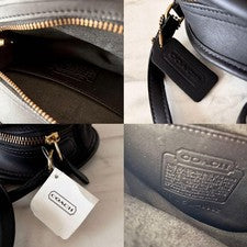 COACH Old Coach Round Leather Shoulder Bag #QYHSO9